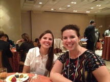 Clair Keene, PSU, and Samantha Alvis, iAGRI. Samantha and I were members of the AIARD Future Leaders Forum in 2012